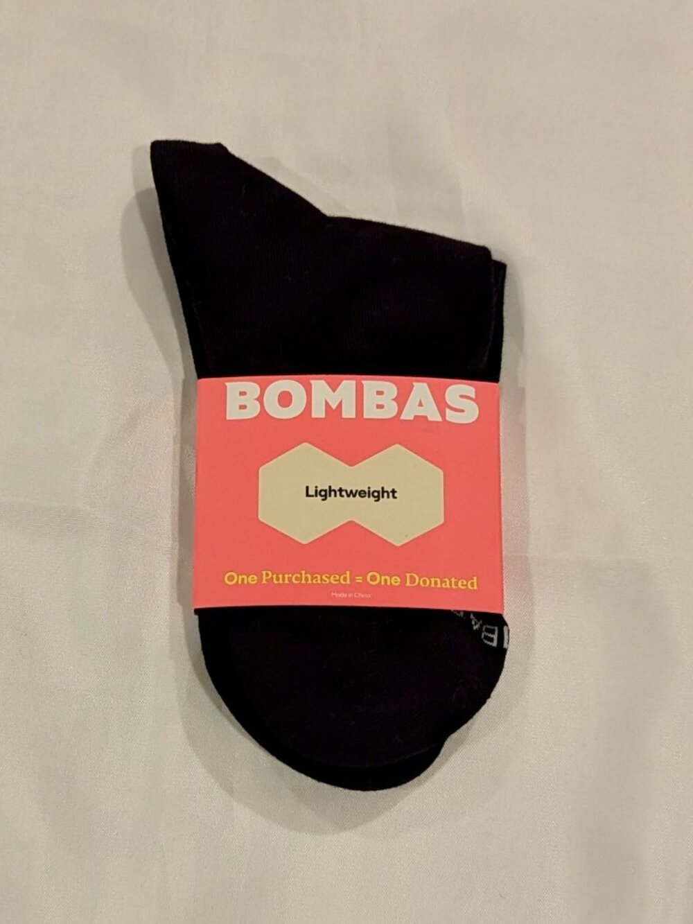 NWT Bombas Women's Lightweight Ankle Socks (Black)